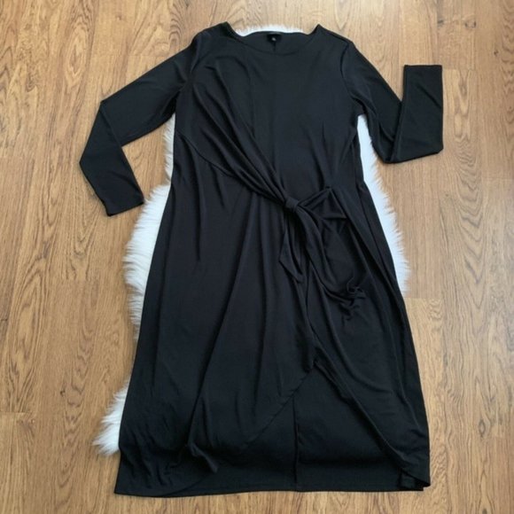 Who What Wear Dresses & Skirts - Who What Wear Black Long Sleeve Dress Size XL